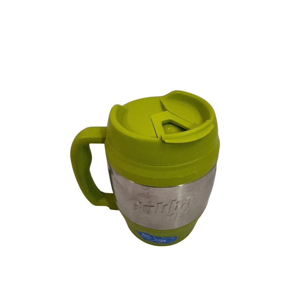 Bubba Keg Travel Mug 34oz Green Stainless Steel Bottle Opener Unisex